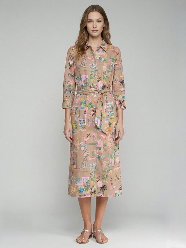 Robe-chemise imprimé