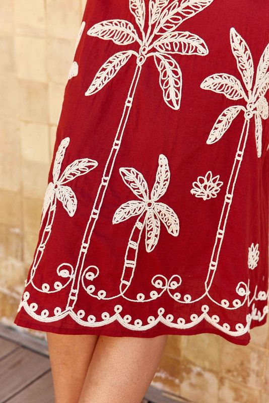 Robe midi sans manches