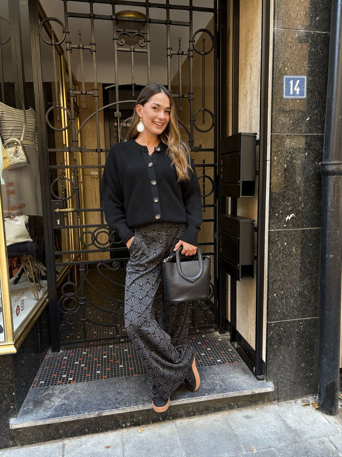Gilet grosse maille