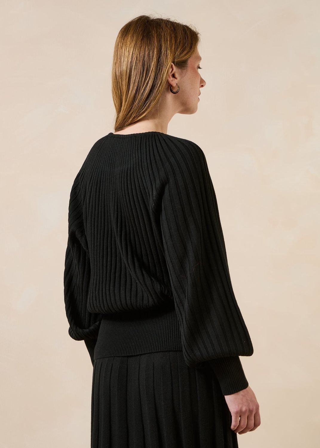 Pull manches bouffantes