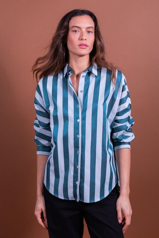Chemise à rayures