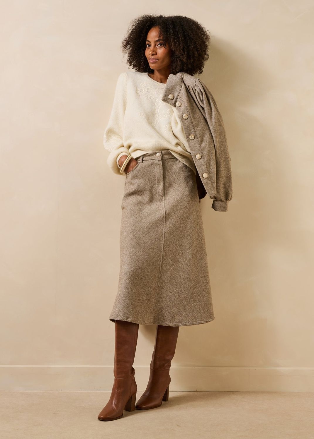 Jupe midi