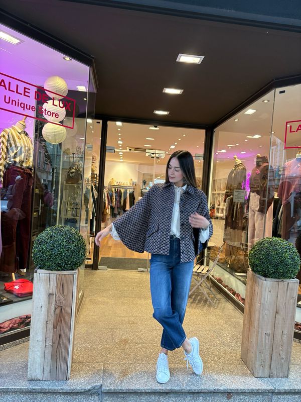 Veste courte ample