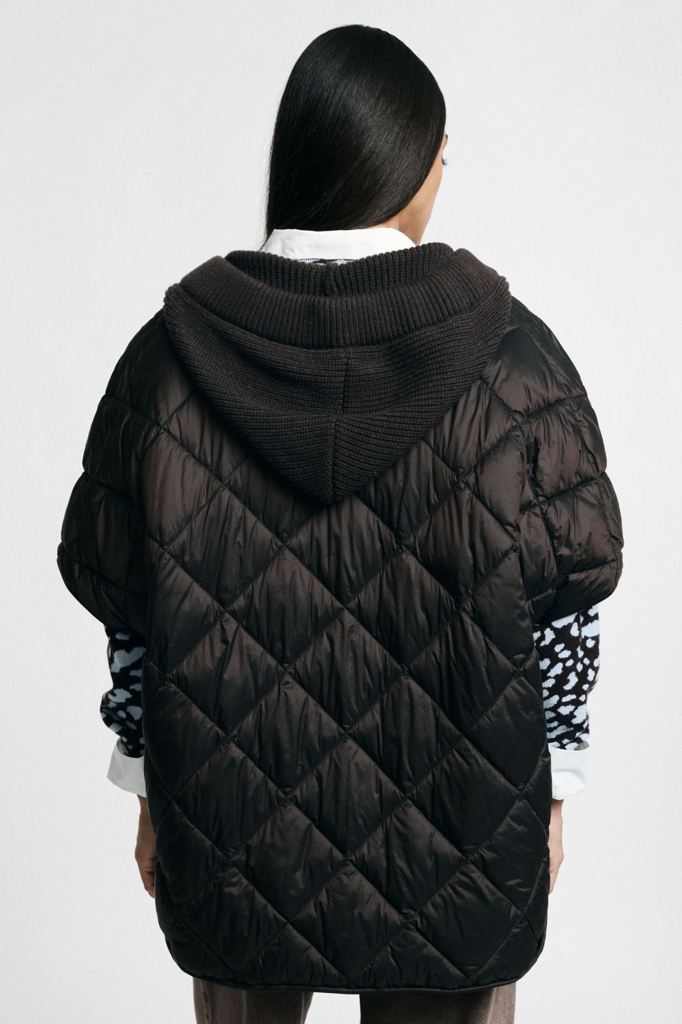 Veste matelassée courte sans manches