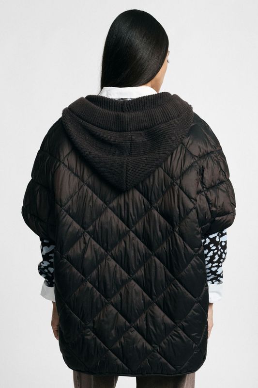Veste matelassée courte sans manches
