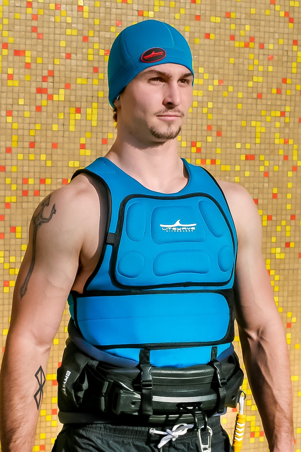 トップス WAVE BONDING FLARE VEST WAVE BONDING FLARE VEST