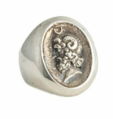 Vintage French Silver Ring