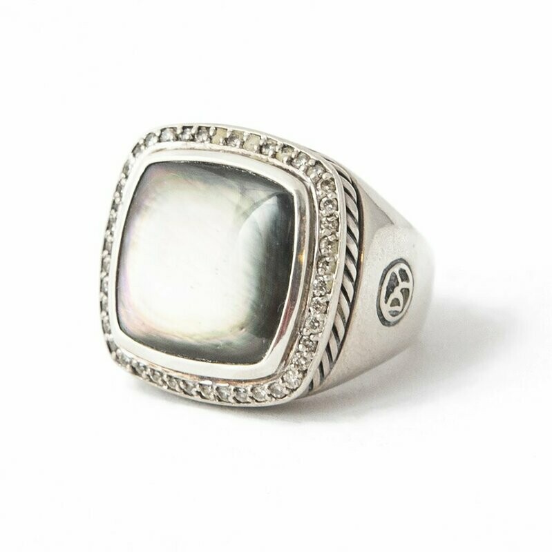 David Yurman Diamond Abalone Albion Ring