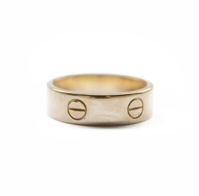Cartier Yellow Gold " Love" Ring.