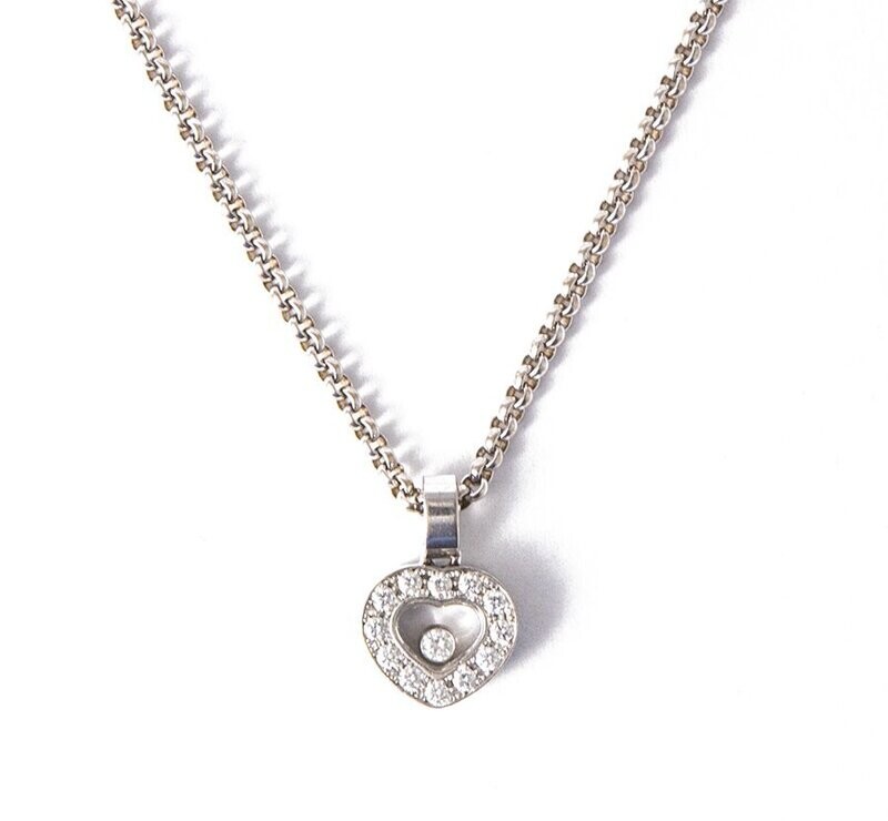 Chopard Happy Diamond Heart Pendant.