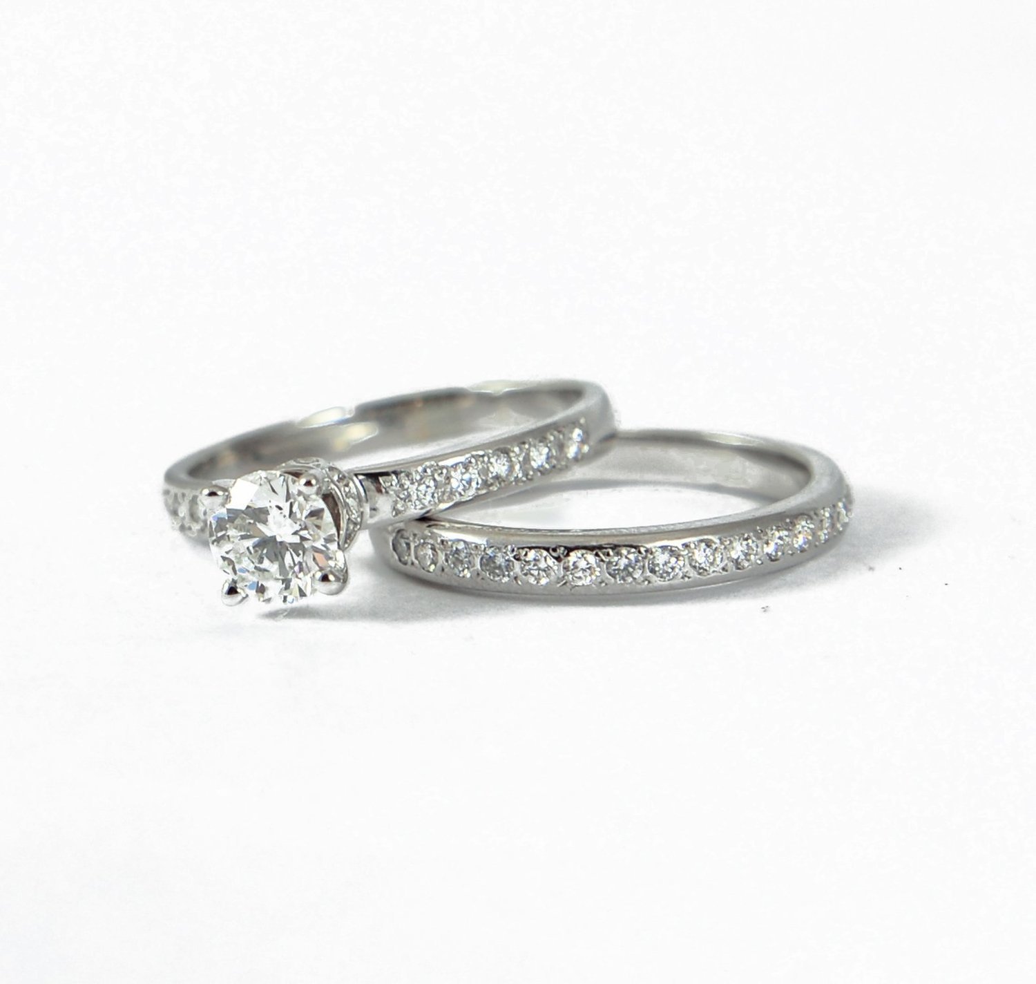 Birks .51CT  Wedding Set- G,VS.