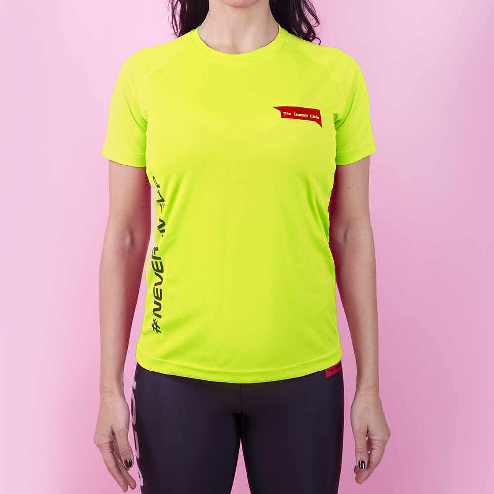T-Shirt Donna Fitness Yellow