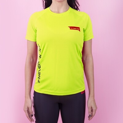 T-Shirt Donna Fitness Yellow