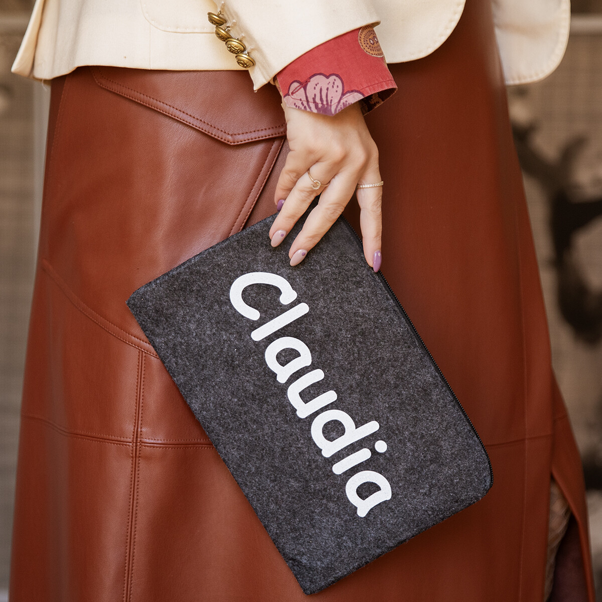 Pochette Personalizzata in feltro