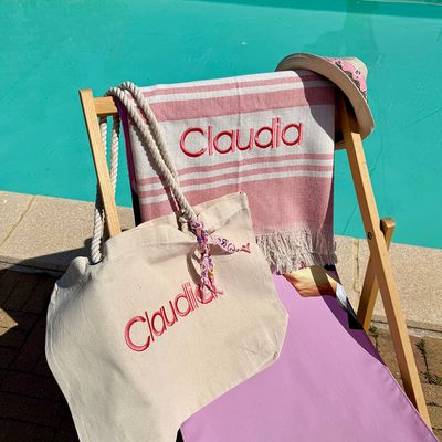 Set Telo Mare + Borsa Personalizzati