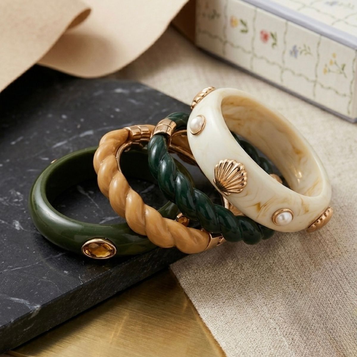Set 4 Bracciali French Touch Set 4 Bracciali French Touch
