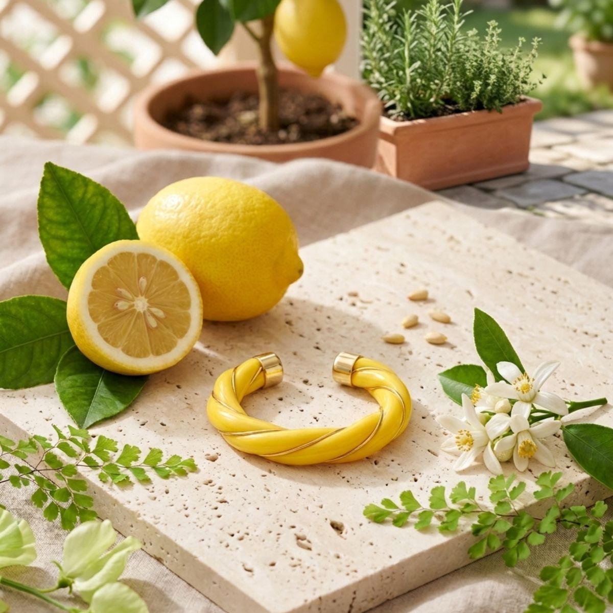 Bracciale Aurore Giallo