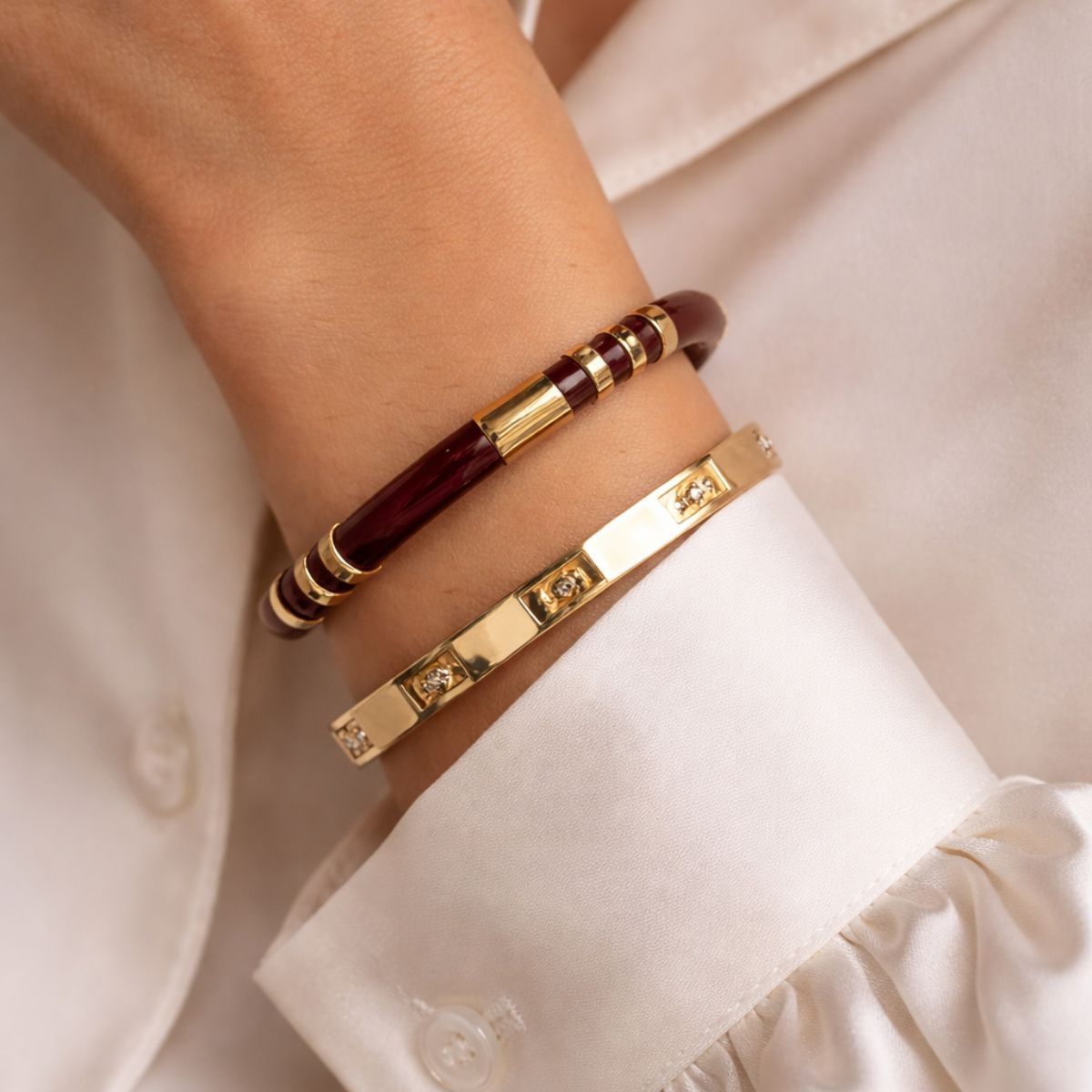 Bracciale Deva Bordeaux