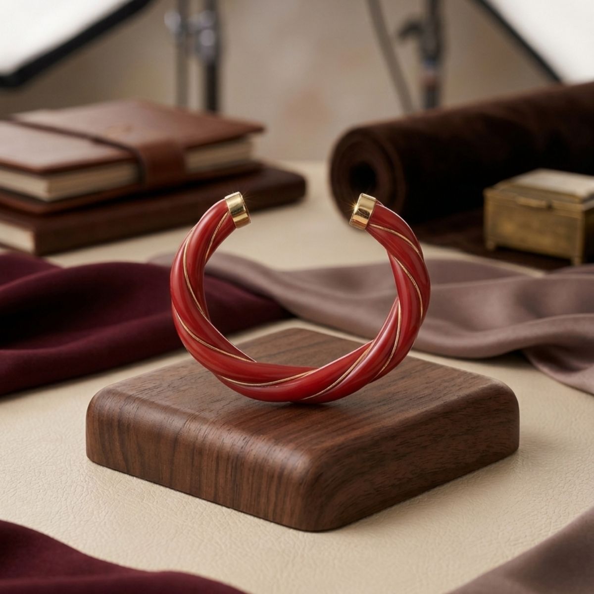 Bracciale Aurore Rosso