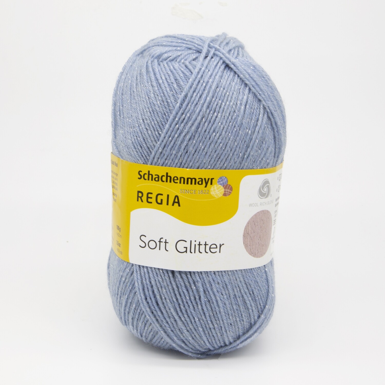 Soft Glitter голубой 50