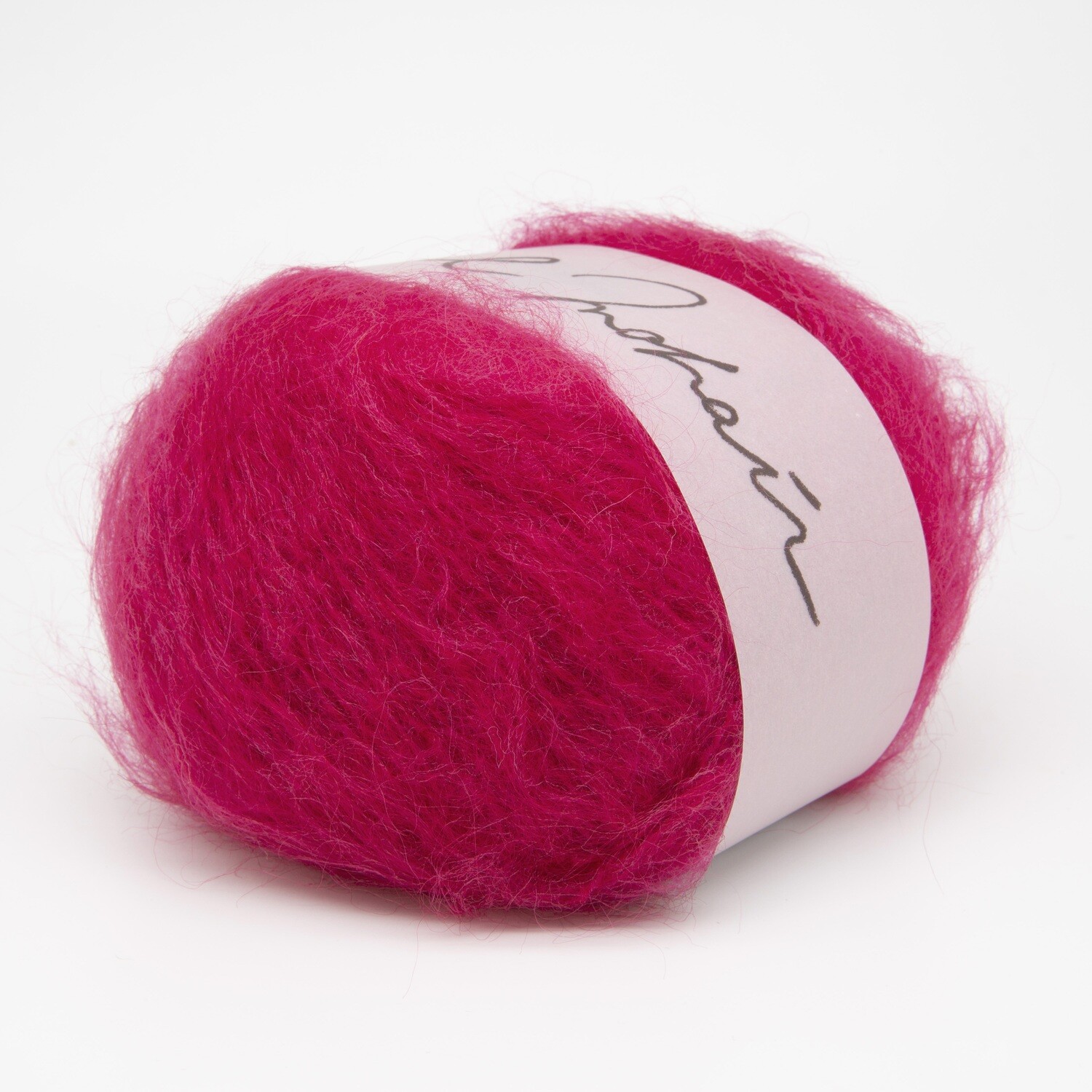 wool mohair розовая фуксия 4