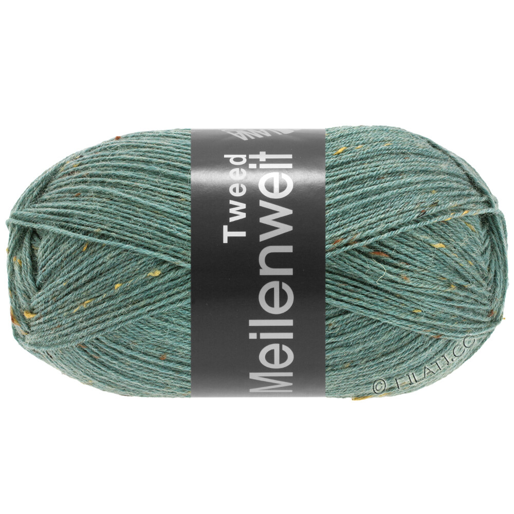 meilenweit 100 tweed серо-зеленый 166