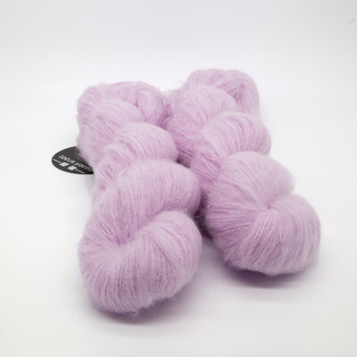 brushed cashmere yarn розовый 14