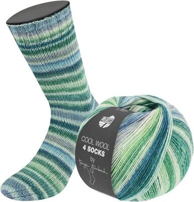 meilenweit cool wool 4 socks print, цвет 7754
