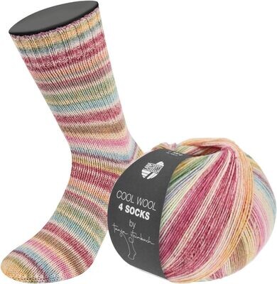 meilenweit cool wool 4 socks print, цвет 7757