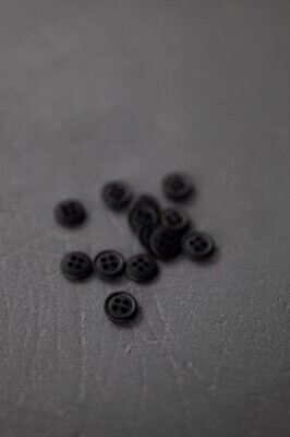 Хлопковые пуговицы 11mm – Black