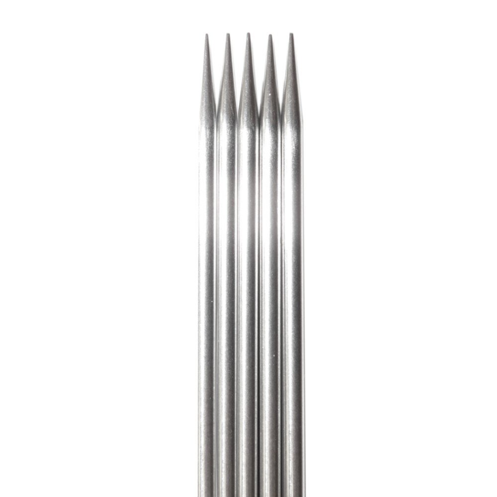ультратонкие чулочные спицы steel  15 см