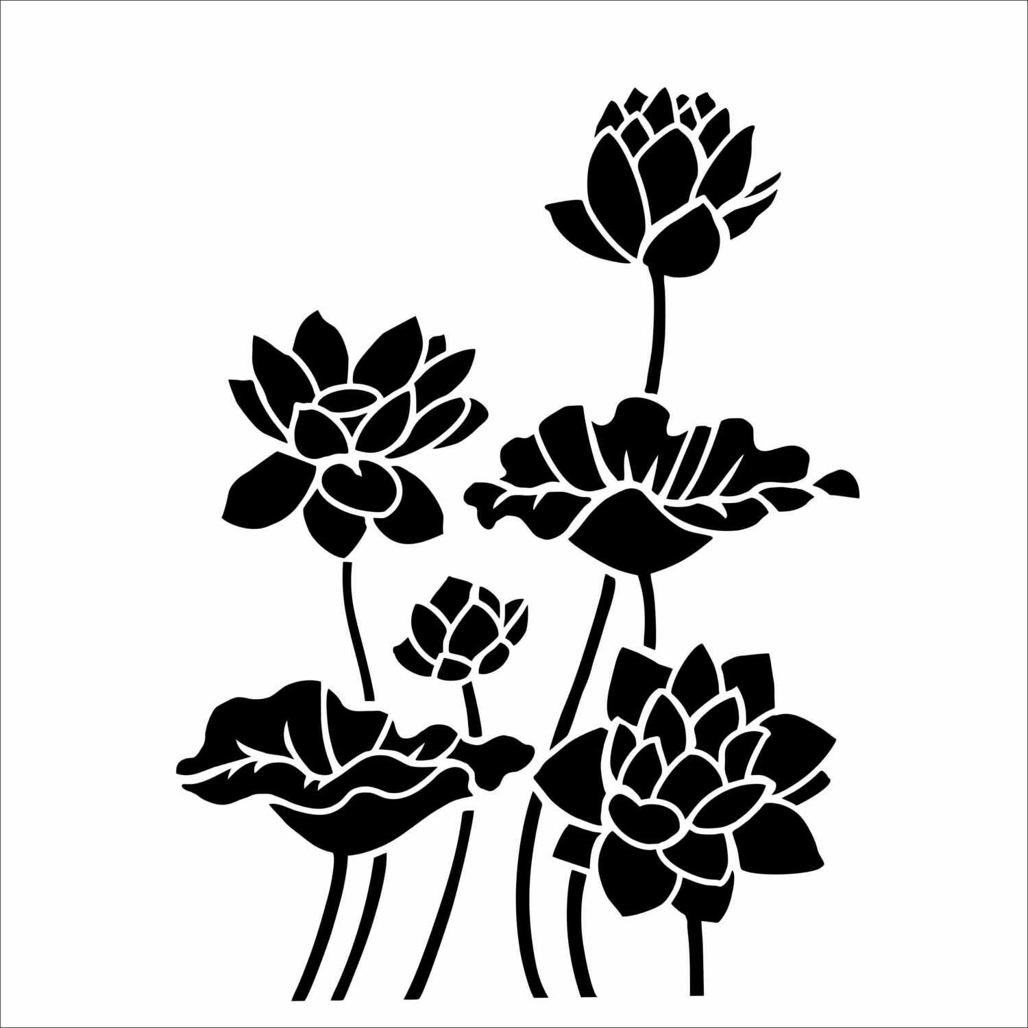 Декор плитки своими руками трафарет