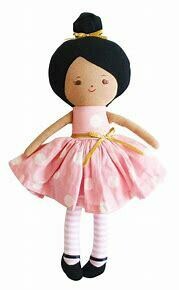 Alimrose Mini Maggie 26cm - Pink Polka