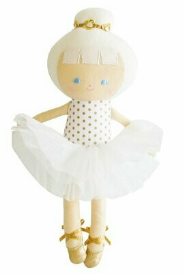 Alimrose Baby Ballerina Doll Gold Spot