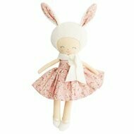 Alimrose Belle Bunny Girl Posy Heart
