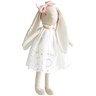 Alimrose Mummy 40cm Broderie Bunny