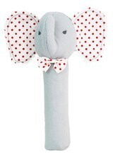 Alimrose Baby Elephant Squeaker Grey