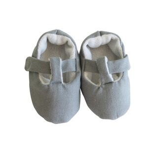 Alimrose T-Bar Booties Grey