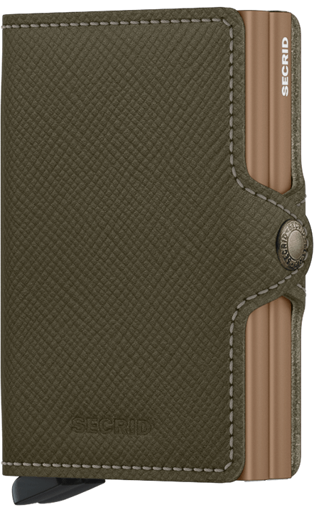 Secrid Twinwallet - Saffiano Olive