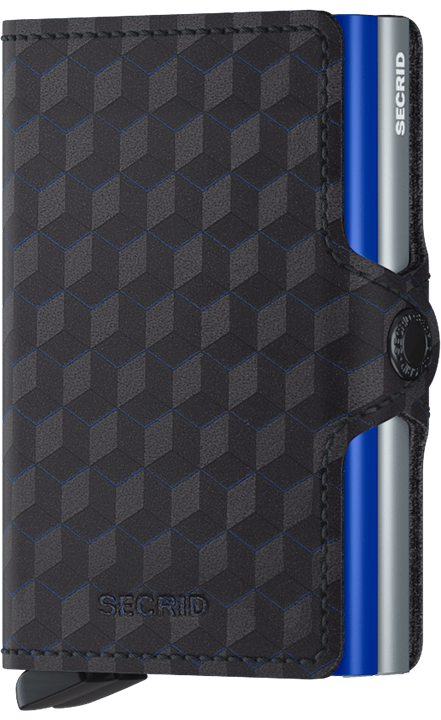 Secrid Twinwallet - Optical Titanium Blue