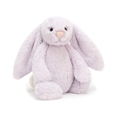 Jellycat Bashful Lavender Bunny (Med)