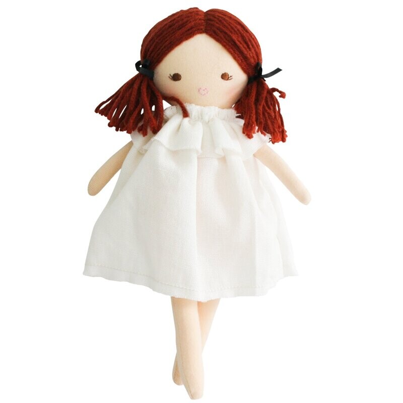 Alimrose Mini Matilda Asleep Awake Doll - Ivory