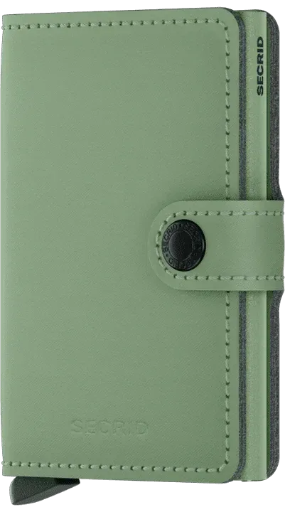Secrid miniwallet - Yard Pistachio