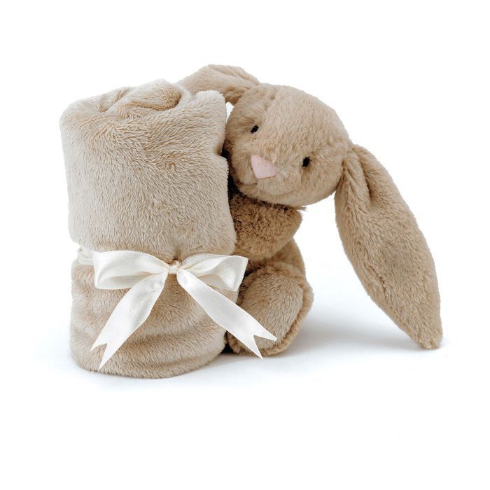 Jellycat Bashful Beige Bunny Soother Brown