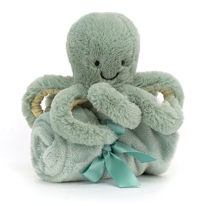 Jellycat Odyssey Octopus Soother Green