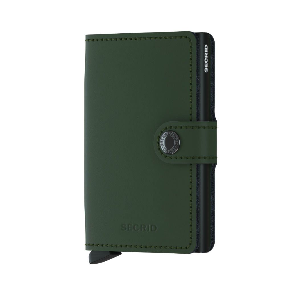 Miniwallet Matte Green & Black
