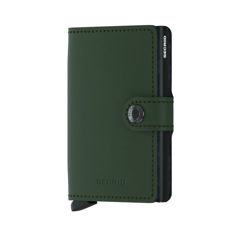 Miniwallet Matte Green & Black