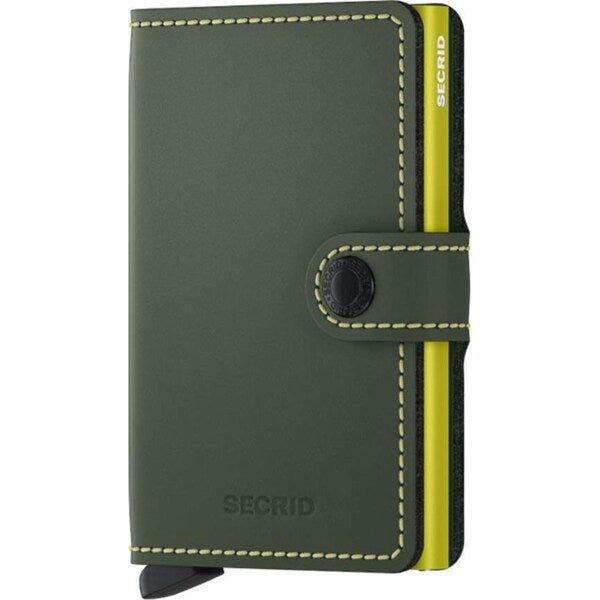 Miniwallet Matte Green & Lime