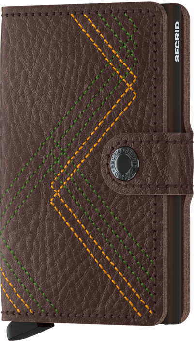 Miniwallet Stitch Linea Espresso