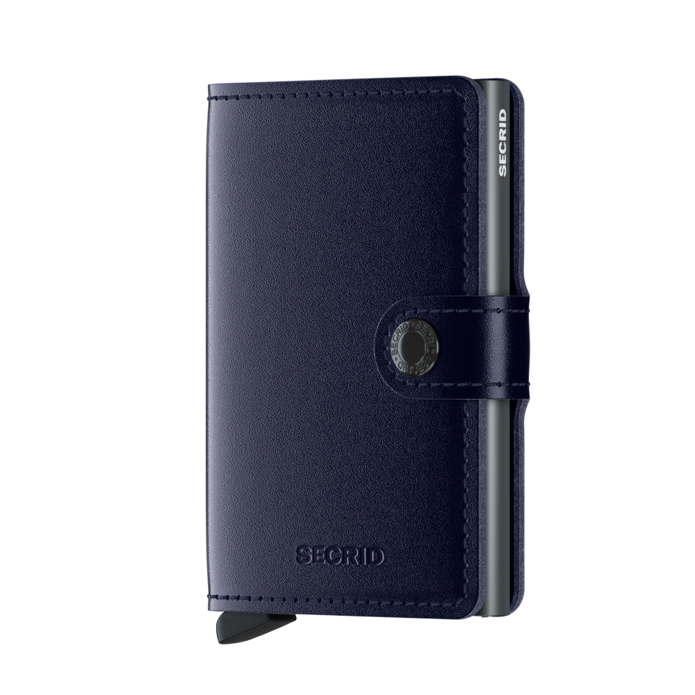 Miniwallet Metallic Navy